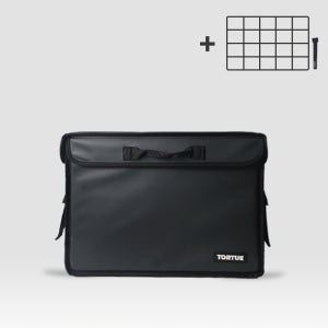 TORTUE 토투 자전거 배달가방 자석개폐형 48L+거치용 고정틀 48L