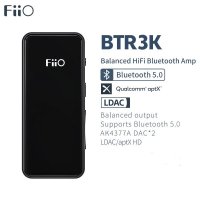 FiiO-BTR3K 밸런스드 블루투스 앰프, 휴대용 하이파이 오디오 USB DAC AK4377A AptX 2.5/3.5mm 미니 헤드폰