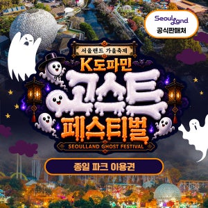 과천 서울랜드 파크이용권 / 종일권 어린이 AFTER4 AFTER6 야간권 놀이공원 자유이용권
