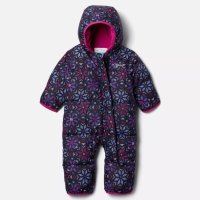 컬럼비아키즈 스너글리 버니 다운 패딩 우주복 눈꽃 네이비 유아 번팅 보온 아우터 Infant Snuggly Bunny Bunting