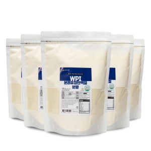 WPI 분리유청단백질 분말 500g팩 4+1개