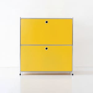 모듈가구 심플리 2단 수납장 BC016 77x40x82, 2단, 옐로우 1347.6599