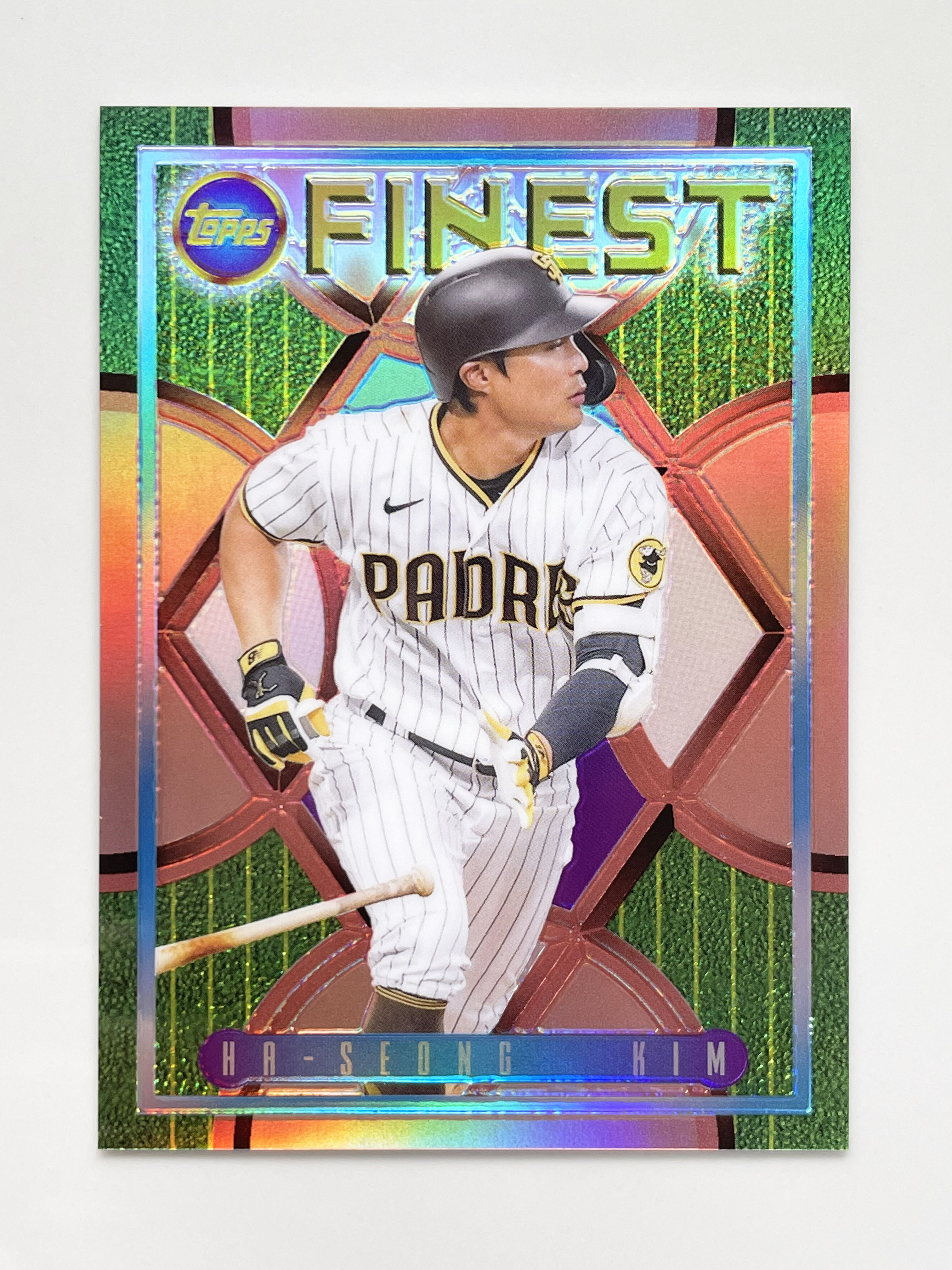 22 Topps Finest Flashback #52 Rose Gold Refractor /15 김하성