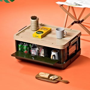 캠핑용 접이식 폴딩 캠핑박스 수납함 56리터