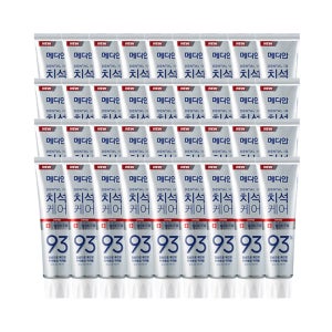 메디안 치석케어치약 화이트 120G 3입X4세트(3개)