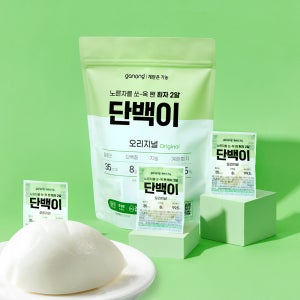 단백이 삶은 계란흰자만 익힌 달걀흰자 단백질 간편식 긴 유통기한 20구, 1개