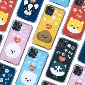 [아트픽] 러브독 쿠션범퍼 케이스 LG G8 ThinQ (LM-G820)