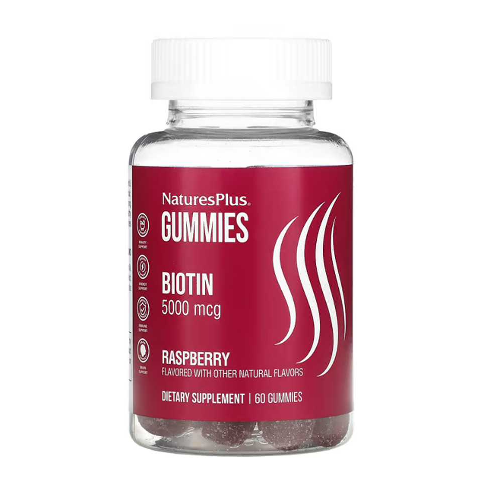 네이처스플러스 <b>비오틴</b> <b>5000mcg</b> <b>구미</b>젤리 60정
