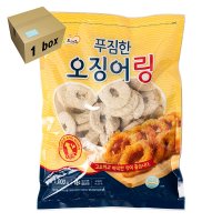 굿프랜즈 푸짐한오징어링 1box (1kg x10) 싱싱한 쫄깃한 간식 반찬 술안주 튀김