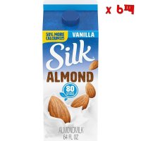 Silk AlmondMilk 실크 아몬드밀크 바닐라 64oz(1.89L) 6팩