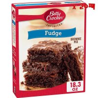 Betty Crocker Fudge 베티 크로커 퍼지 브라우니 믹스 519g 20팩