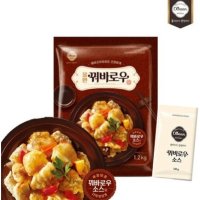 올반 꿔바로우 1.2kg (소스포함) / 냉동 탕수육