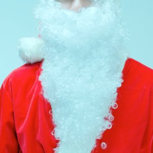 성탄절 산타털수염 크리스마스 산타 흰색 수염 이벤트 행사