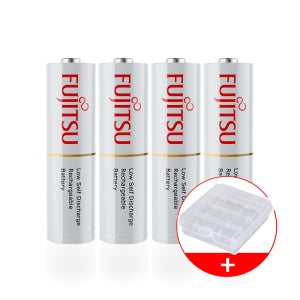 후지쯔 충전지 충전용 건전지 스탠다드 AA 2000mAh 4개입