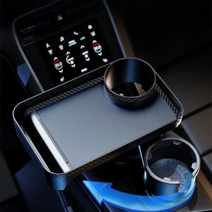 차량용컵홀더 트레이 테이블 소형 차량 선반 식탁 테이블 극장 야구장