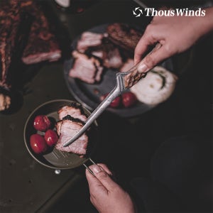 캠핑집게 빈티지 스텐 백패킹 Thous Winds 오크