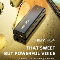 DAC앰프 dac USB 블루투스 오디오 Hiby fc4 디코딩 동글 헤드폰 앰프 출력