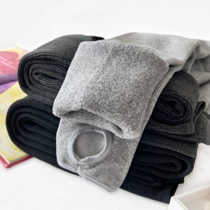 여성 기모 하이웨스트 한파 스타킹 3color