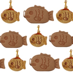 맨사템 엔화 일본 붕어빵 동전 지갑 파우치