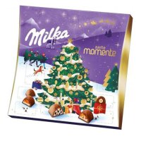 Milka Advent Calendar 밀카 크리스마스 텐더 모먼트 어드벤트 캘린더 초콜릿 214g