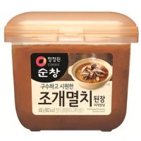 청정원 순창 조개멸치 찌개된장 450g 1개