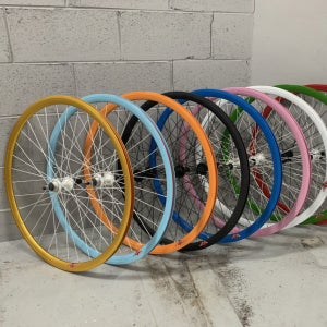 컬러 700C 픽시 자전거 휠 싱글 REAR 뒷용