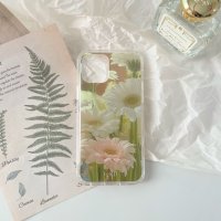 gerbera jelly-hard phonecase. 파스텔 거베라 젤리 하드 폰케이스