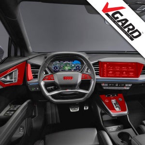 Q4 이트론 실내PPF 보호필름 블랙하이그로시 브이가드