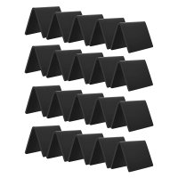 20pcs Mini Chalkboard Signs Rectangle Chalkboards for Outdoor Party Table Menus