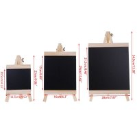 Desktop Message Blackboard Easel Chalkboard Kids Wood Writing Boards Collapsible M09 22