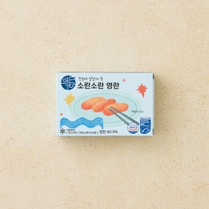 덕화명란 소용량 요리용 소란소란 명란 80g 외(업소용 소포장 저염 무색소 무첨가 요리용)