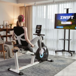 (국내생산) V501 ERG 즈위프트 MyWhoosh 어플연동 좌식 싸이클 V-501 + 야핏1개월 이용권