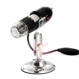 USB 디지털 현미경 1000배 확대경 전자돋보기 피부 관찰 학교 과학실험