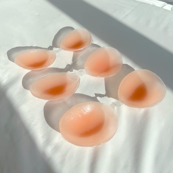 [N배송]크라시앙 기본 누드 실리콘브라 볼륨 접착식 누드브라 오프숄더 웨딩 비키니