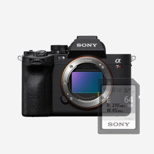 (정품등록이벤트)(소니 SF-E64 포함) 소니 ILCE-7RM5 바디 A7R5 A7RM5 풀프레임 미러리스