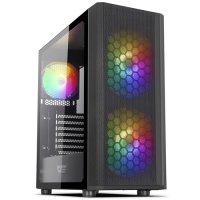 다크플래쉬 DK360 MESH RGB 강화유리 (블랙) 미들타워 컴퓨터 케이스 (국내정발)