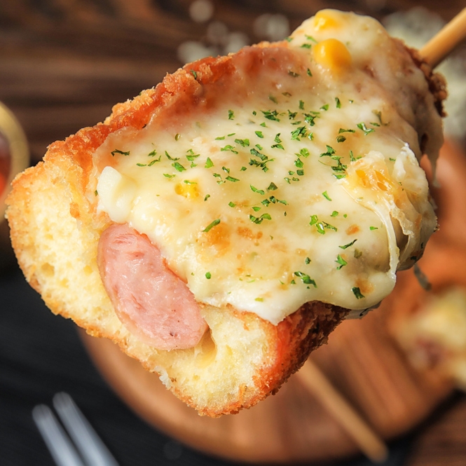 모짜렐라 옥수수 콘 치즈 냉동 핫도그