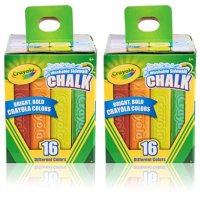 크레욜라 보도블럭 분필 Crayola Sidewalk Chalk 16개입2개