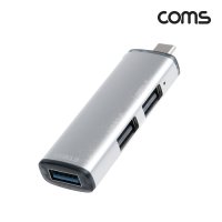 Coms USB C to 2.0 + 3.0 OTG 허브 IH419