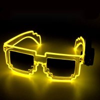 LED 발광 불빛 클럽 공연 콘서트 무대 소품 안경 선글라스