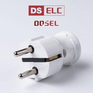 DS ELC 도셀 220V 접지 일자형 플러그