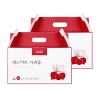 [DWBH] 국내산 레드비트와 사과 100% 저온착즙 레드비트 사과즙 100ml 50포+50포(총 100포)