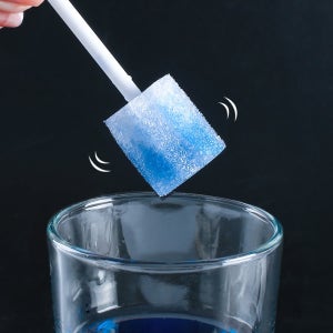 보드미 스펀지 칫솔 40개 와상 노인 일회용 구강 간병 케어 참 좋은 스폰지 스틱