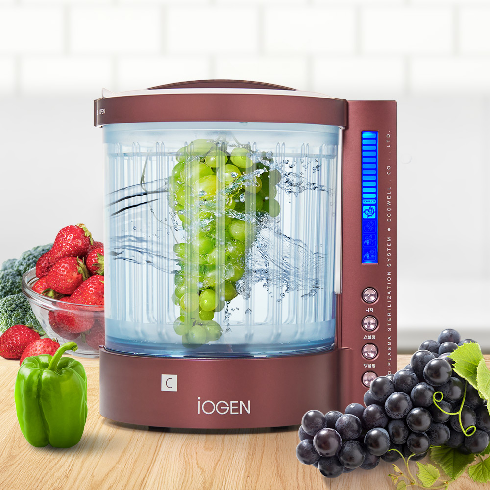 리빙웰 이오젠 가정용 과일야채 살균세척기 국내제조/채소세척/농약제거/ES-4400