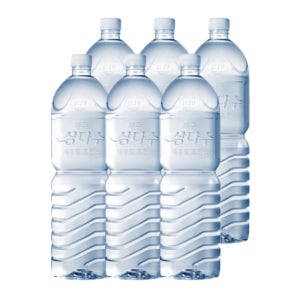제주 삼다수 2리터 6개 무라벨생수 가정용생수배달