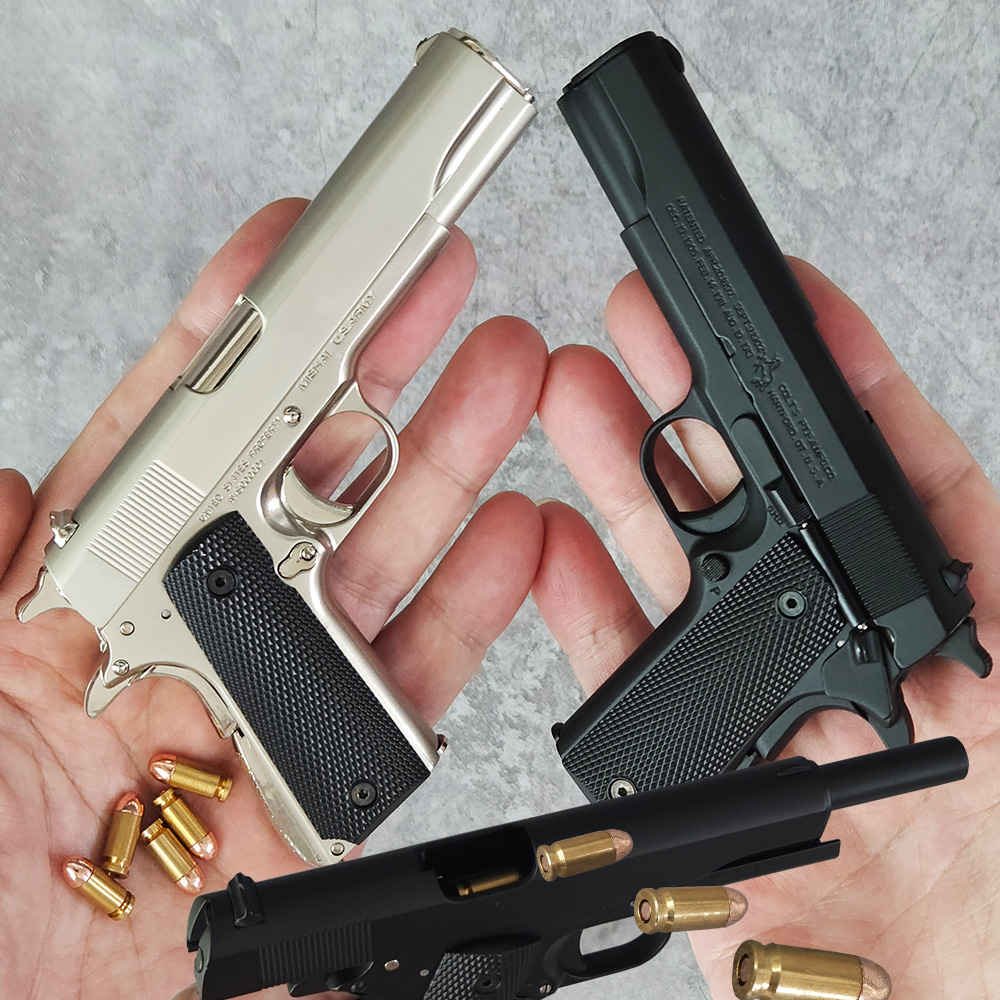 Alloy Army 콜트 M1911 탄피배출 풀메탈 미니어처총 모델건 피규어총 모형 총