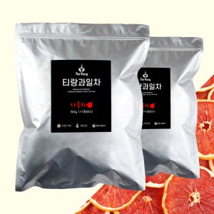 티랑 건조과일 건조자몽 1kg 원형 대용량 카페납품용 음료가니쉬 건과일