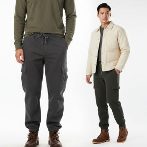 MOLEX 모렉스 겨울 남성 컴포트 기모 면 카고 바지 등산 작업복 하의 건빵 조거