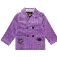 미니로디니 퍼플 코듀로이 자켓 MINI RODINI Corduroy jacket