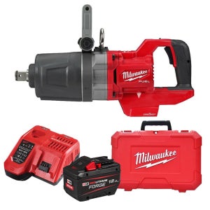 밀워키 M18 ONEFHIWF1DS-121C D핸들 하이토크임팩렌치 18V 12.0Ah 포지 배터리 1개 세트